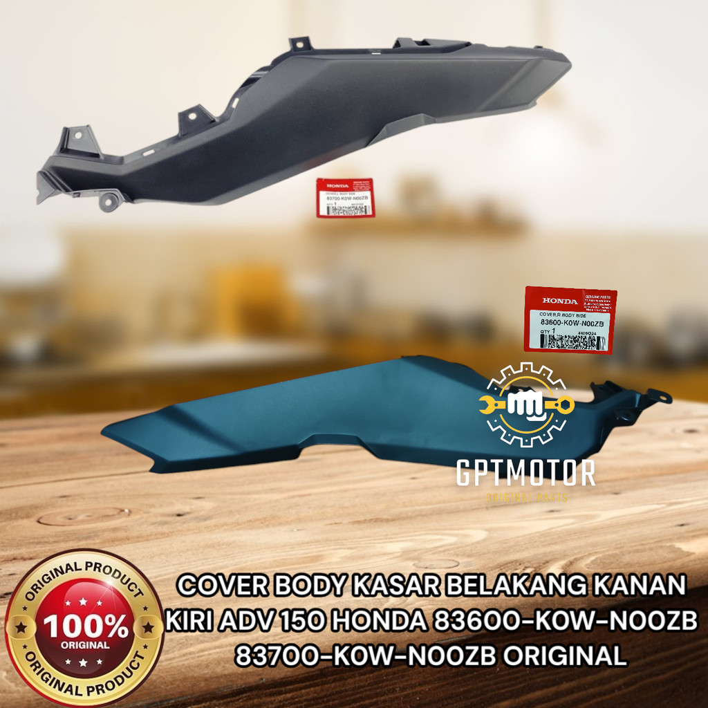 COVER BODY KASAR BELAKANG KANAN KIRI ADV 150 HONDA 83600-K0W-N00ZB 83700-K0W-N00ZB ORIGINAL