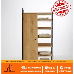 Lemari pakaian/lemari besi minimalis/rak baju