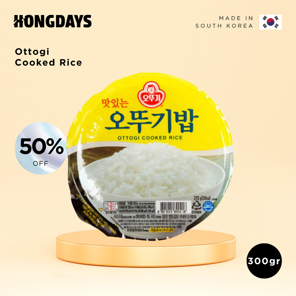 

Ottogi Cooked Rice | Nasi Instant | Made In Korea | HONGDAYS