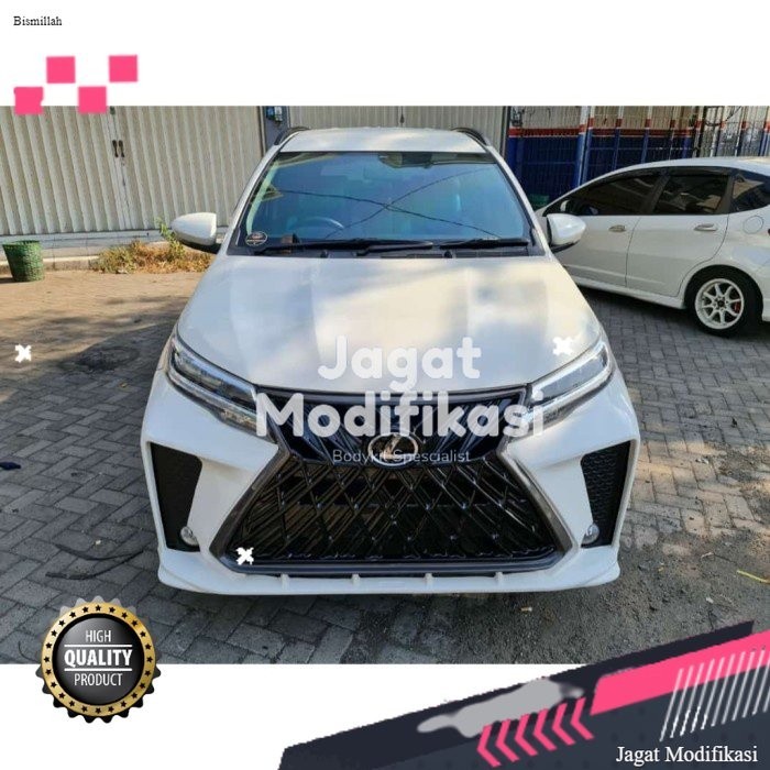 Modifikasi Bodykit ALL NEW RUSH ALL NEW TERIOS ONGKIR MURAH Bumper Bodykit Bemper Bodykit Premium