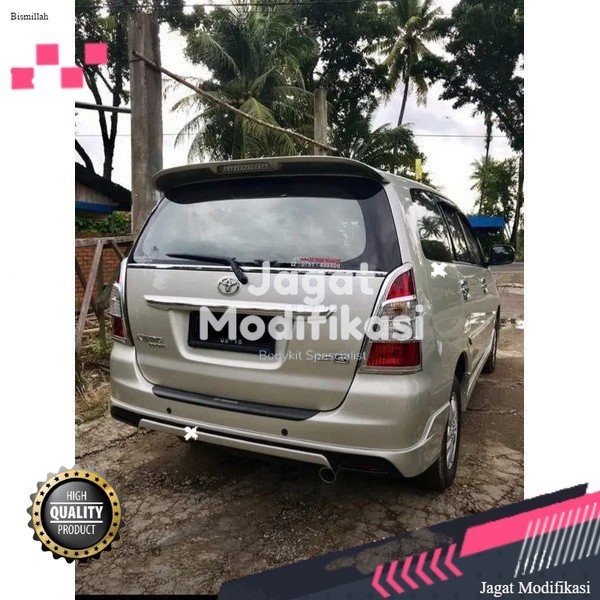 UPGRADE BODYKIT KIJANG INNOVA 2013 2014 2015 ONGKIRNYA AKSESORIS MOBIL PREMIUM PRODUCT