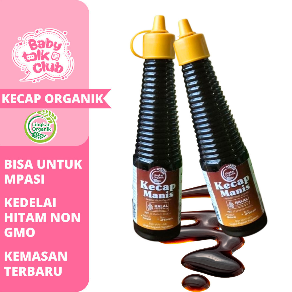 

Kecap Manis Kedelai Lingkar Organik Bebas MSG Kecap Organik 150ml Z\2