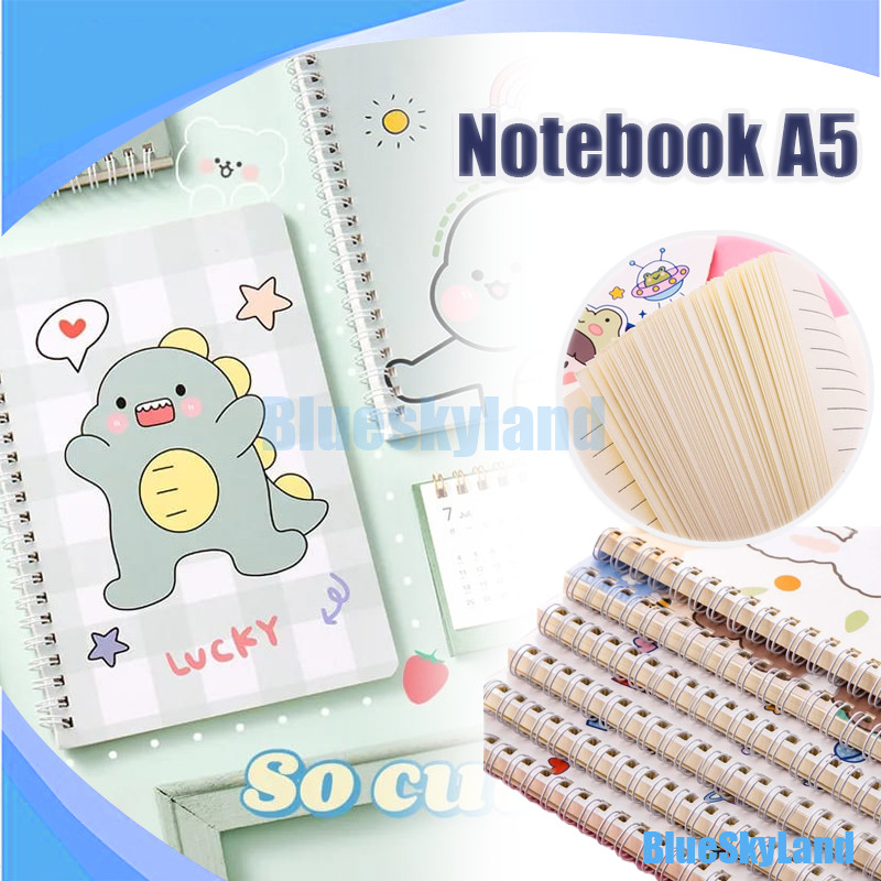 

Notebook A5 / Buku Tulis Catatan Notebook Ring A5 / Notebook Journal / Buku Tulis A5 Spiral Notebook Aesthetic / Buku Catatan / Buku Catatan Berkualitas Tinggi