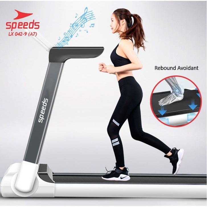 PROMO SPESIAL Treadmill ListrIk Speeds Alat Latihan Tridmil Olahraga Lari 042-09(A7) Running Treadmi