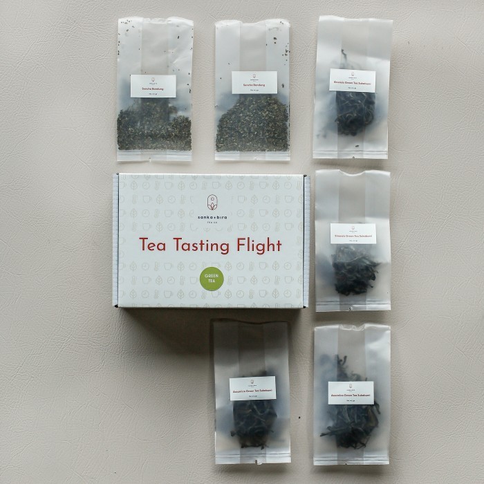

Tea Tasting Flight: 3 Jenis Teh Hijau Premium - Green Tea - 10gr/jenis LR