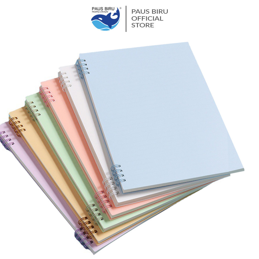 

Paus Biru - Buku Tulis Catatan Notebook A5 Notebook Journal W30
