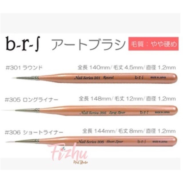 

BRS BRUSH 305 LONG LINER / B-R-S BRUSH JAPAN / KUAS BRS 305