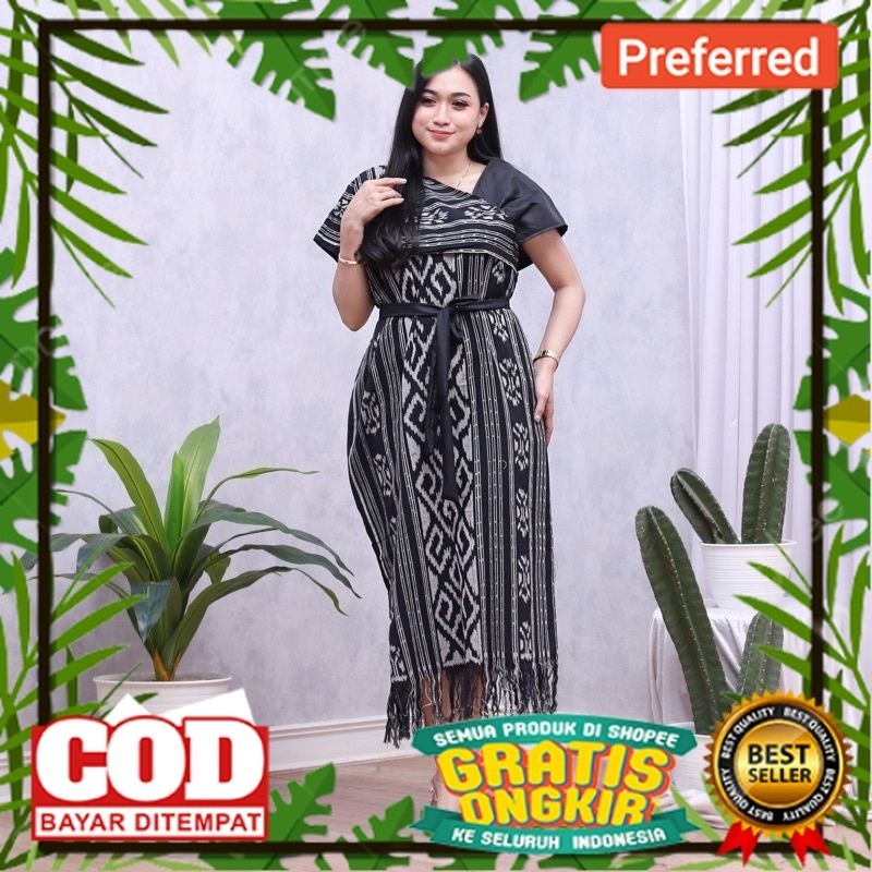 COUPLE AURORA  TORAJA HITAM DRESS TENUN SONGKET DRESS KONDANGAN COUPLE ETNIK BAJU PREWEDDING DRESS T