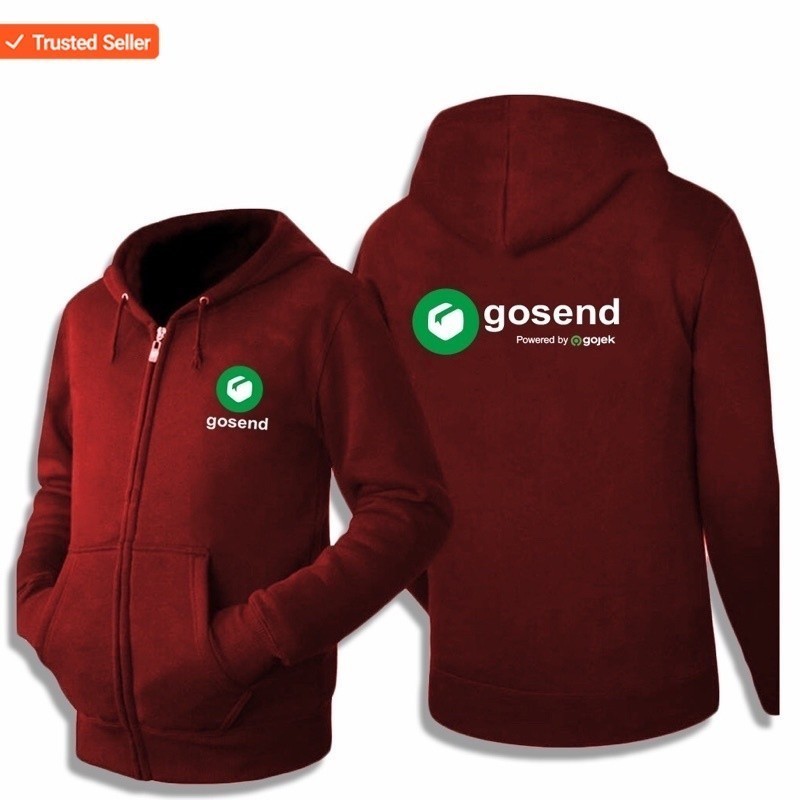 Zipper Hoodie Driver Motor Resleting Variasi Gosend