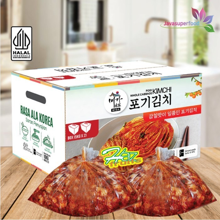 

POGI KIMCHI Sawi Fresh Javasuperfood| Kimchi Halal|Kimchi Korea