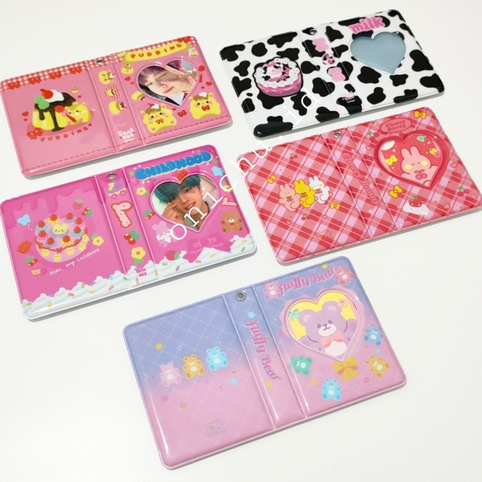 

PROMO!! -Mini collect book 1P 40 slot binder photocard album tempat pc kolbuk - Purple Bear