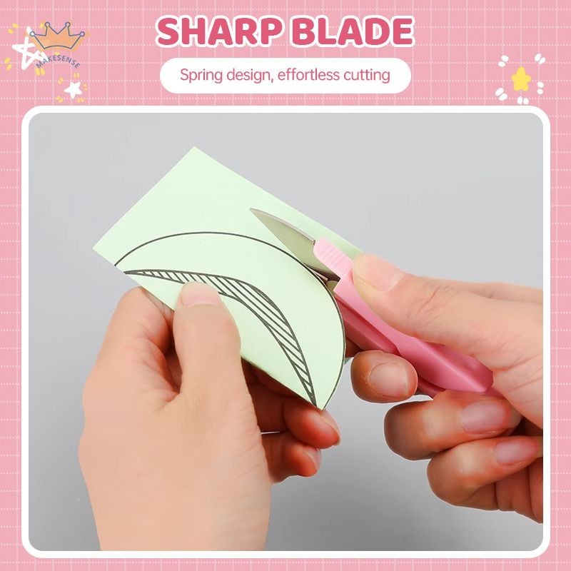 

Portabel Mini Tahan Karat Tahan Lama Gunting Pegas Pengaman MK