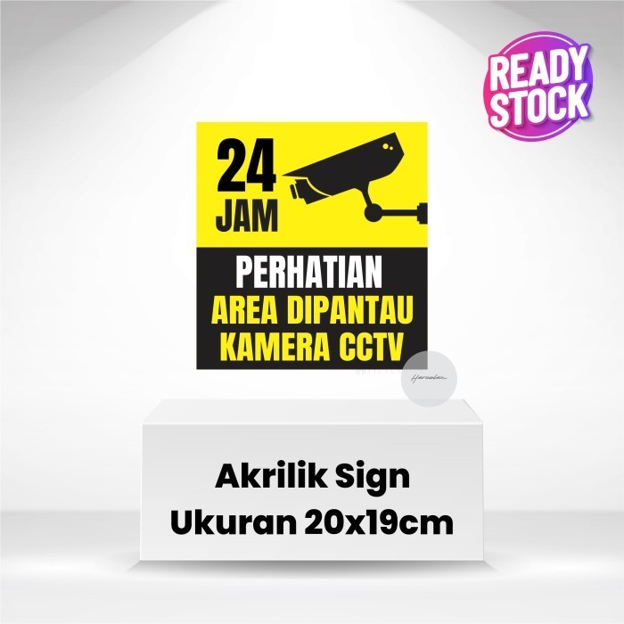 

Akrilik sign area ini diawasi cctv / papan akrilik dipantau cctv