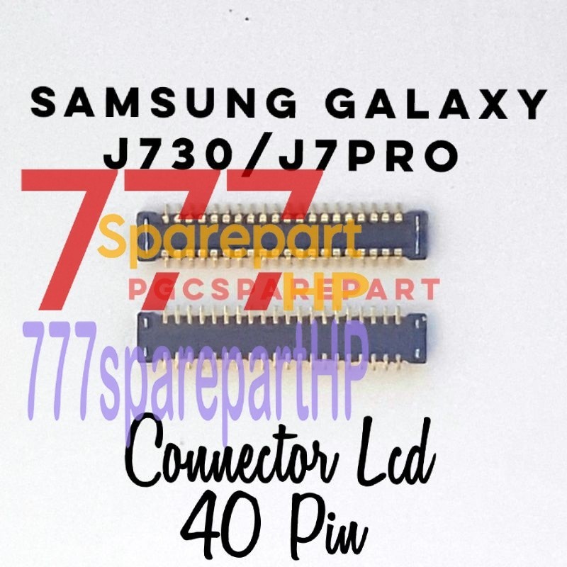 Original Connector Konektor Lcd Samsung Galaxy J730 - J7Pro - 777sparepartHP
