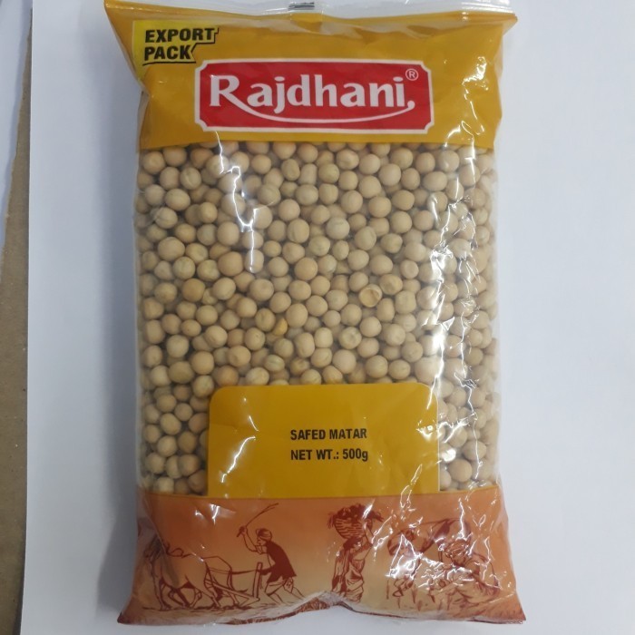 

RAJDHANI WHITE PEAS 500 GR