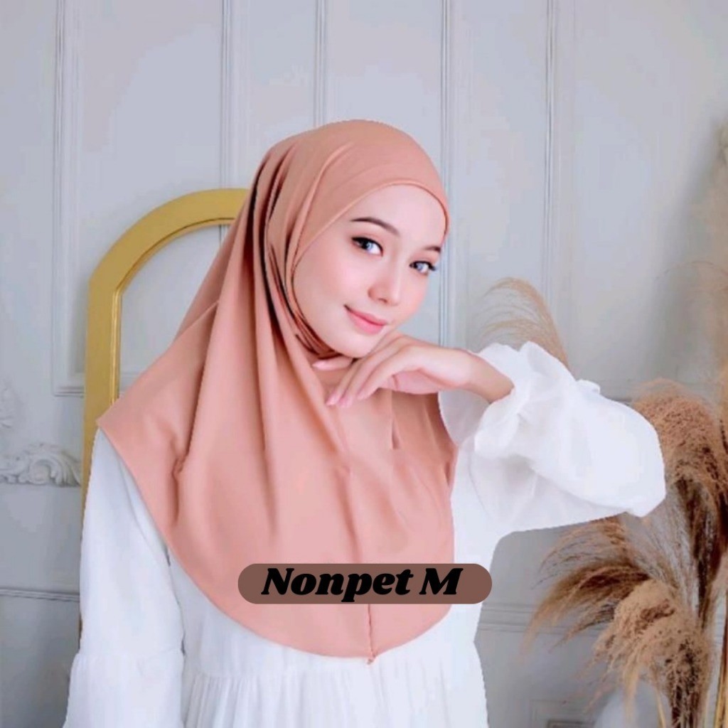 JILBAB BERGO JERSEY NON PET M/ BERGO INSTAN JERSEY NON PET/ KHIMAR JERSEY INSTAN/ KERUDUNG BERGO JER