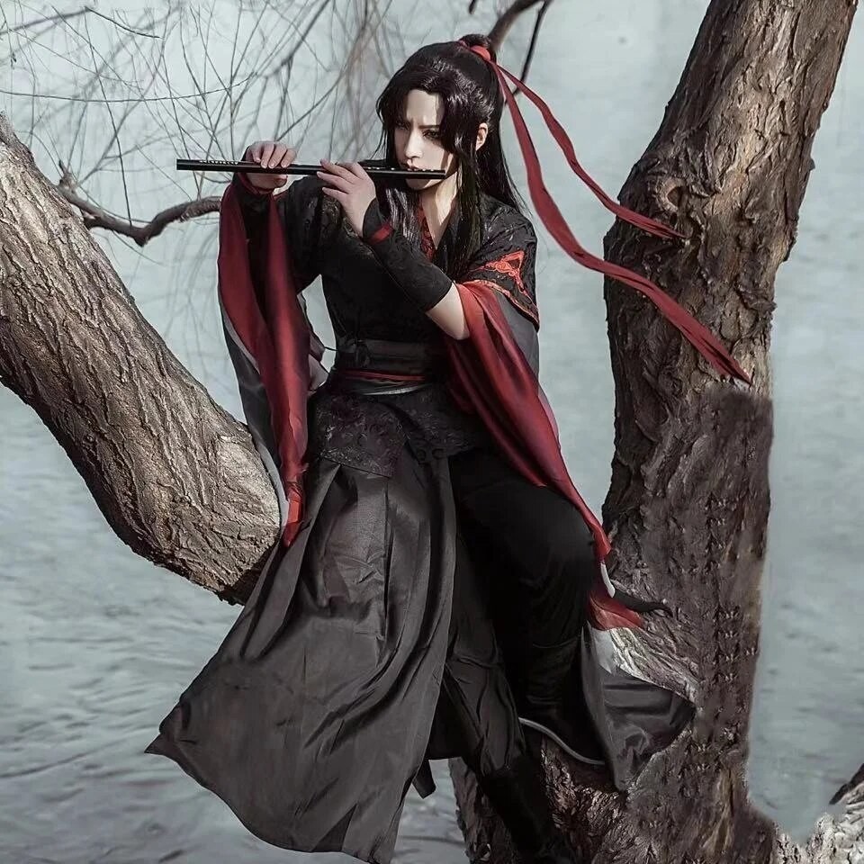 Hot Cosplay Wei Wuxian Cosplay Mo XuanYu Costume Anime Grandmaster Of Demonic Cultivation Cosplay Mo