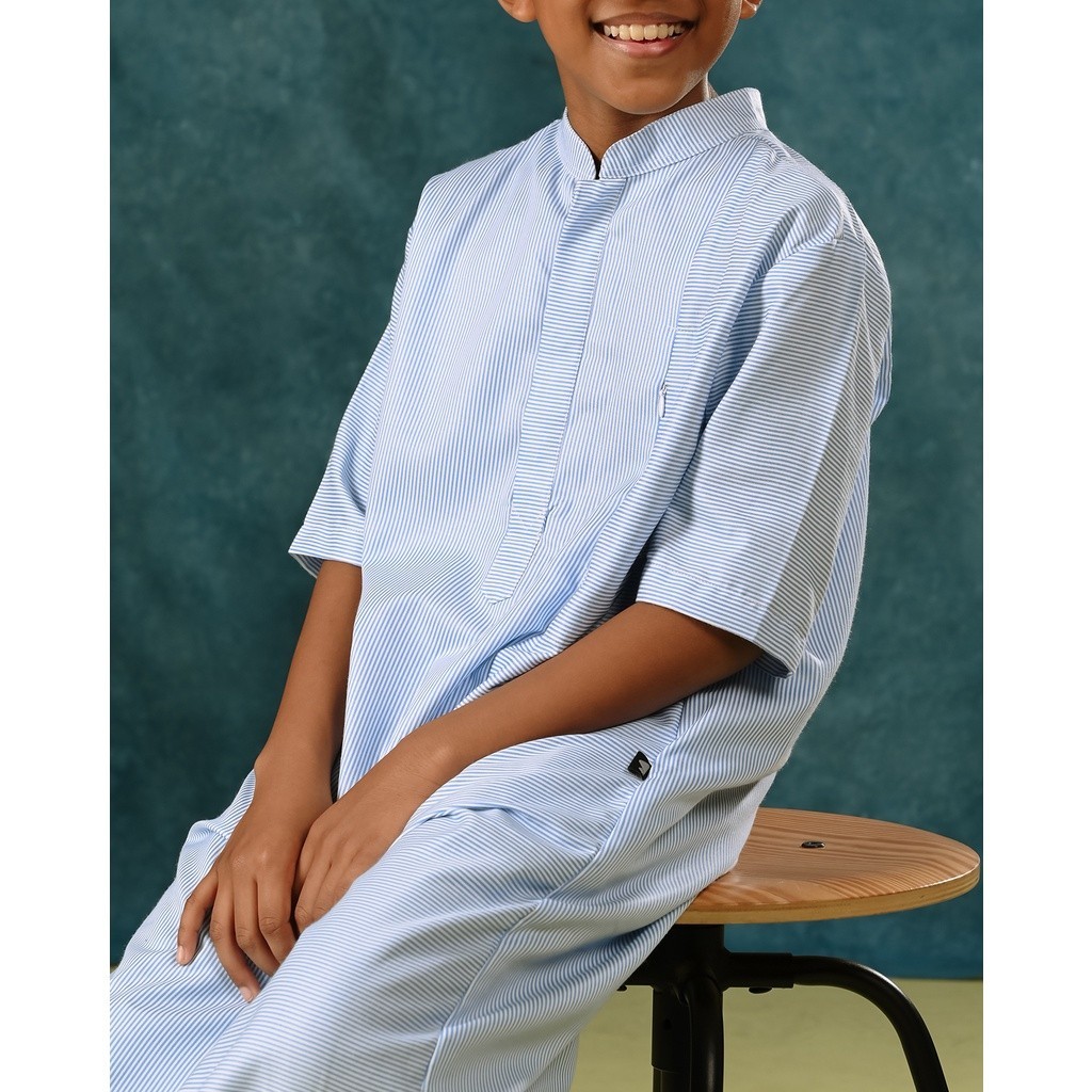 Ibnu Amir Striped Gamis