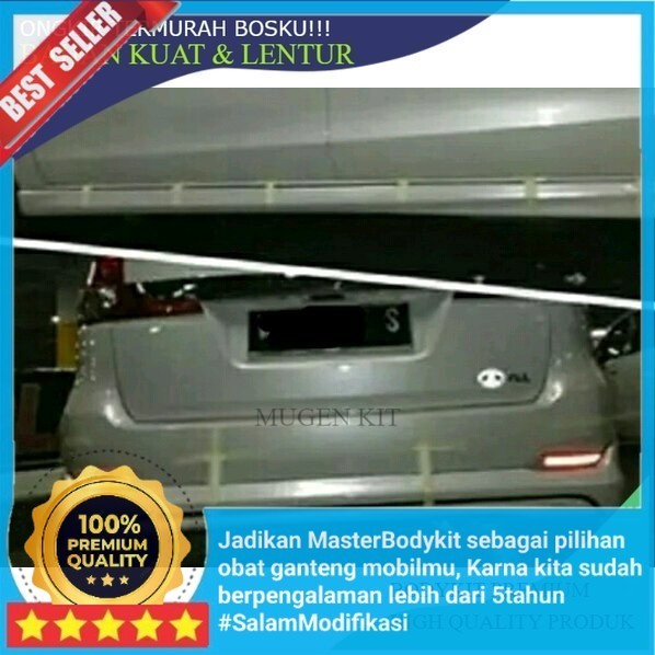 AKSESORIS BEMPER MOBIL BODYKIT ERTIGA BELAKANG & SIDEKIRT Original