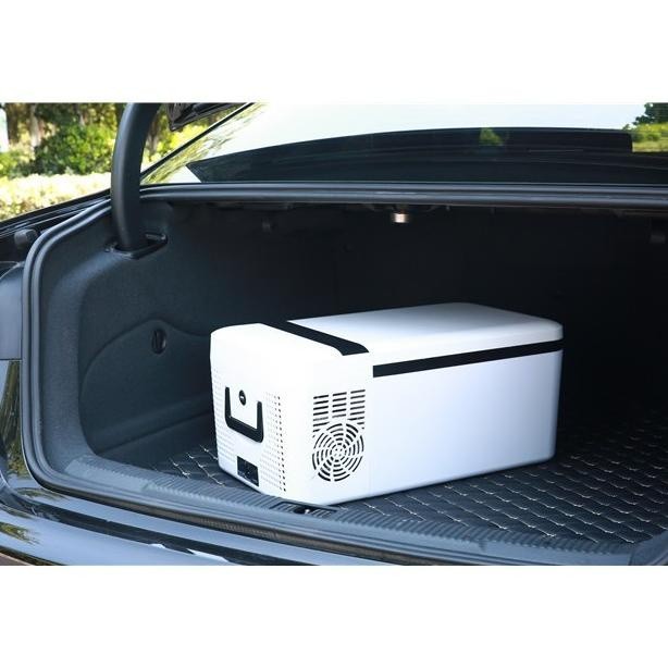 Freezer + Warmert Portable Lemari Es Kulkas Kecil Mini Medis Portabel Km76878