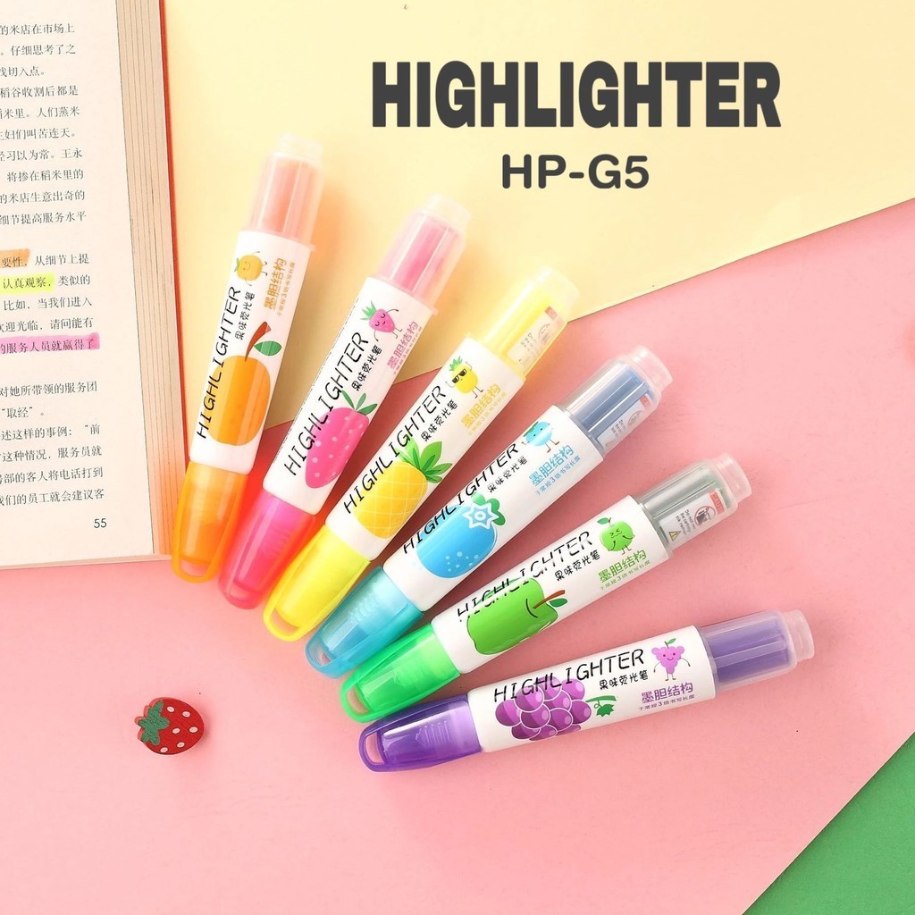 

FBI Highlighter Refillable / Penanda Tulisan / Penanda Tulisan / Highlighter Pen