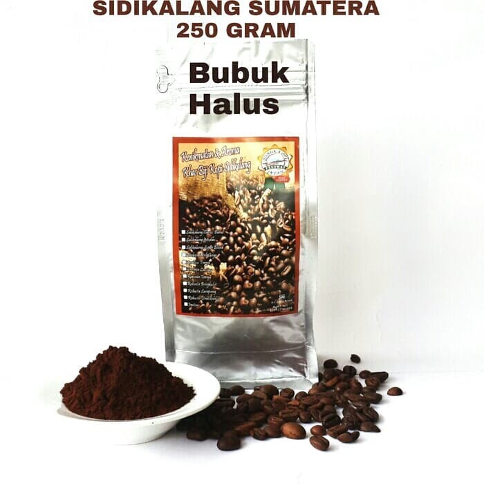 

[Coffee New] KOPI ROBUSTA SIDIKALANG SUMATERA 250 GRAM - BUBUK KOPI HALUS