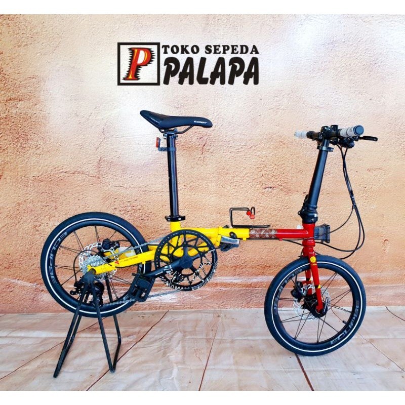 promo SEPEDA LIPAT 16 ELEMENT TROY 10 Speed BIKE TO WORK BTW B2W LIMITED EDITION