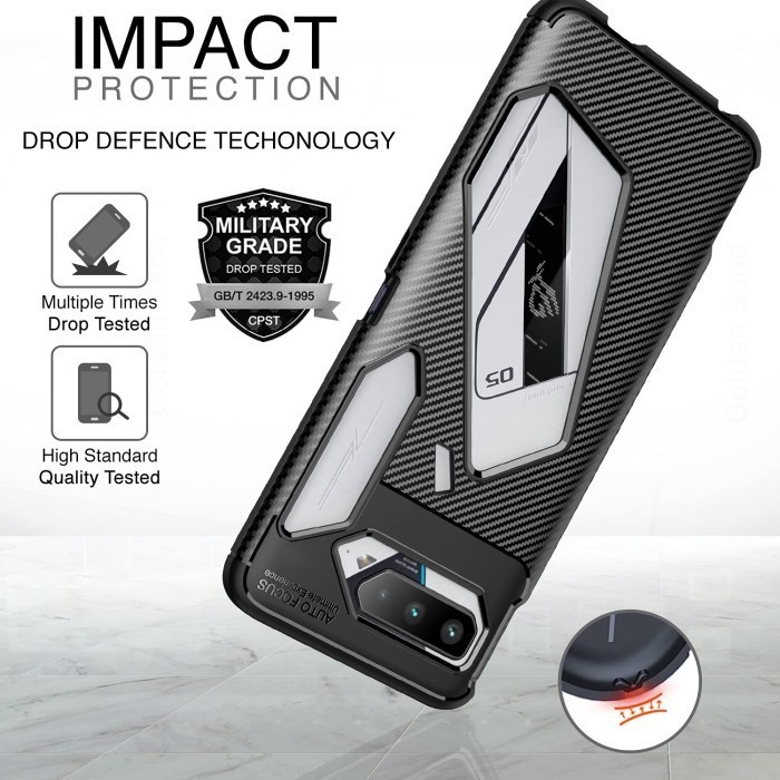 Case ASUS ROG PHONE 5 / PRO / ULTIMATE Autofocus Carbon Slim Armor
