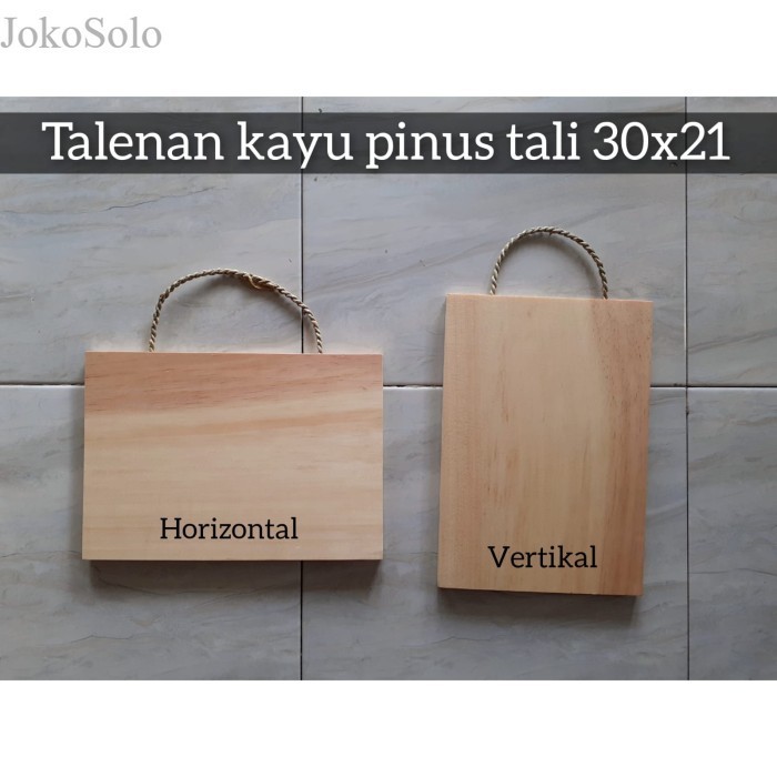 

Talenan Tali Kayu Pinus 30x21/ Talenan Decopage/Talenan Foto 30x21 cm - 30x21 Tli Vrtik murah