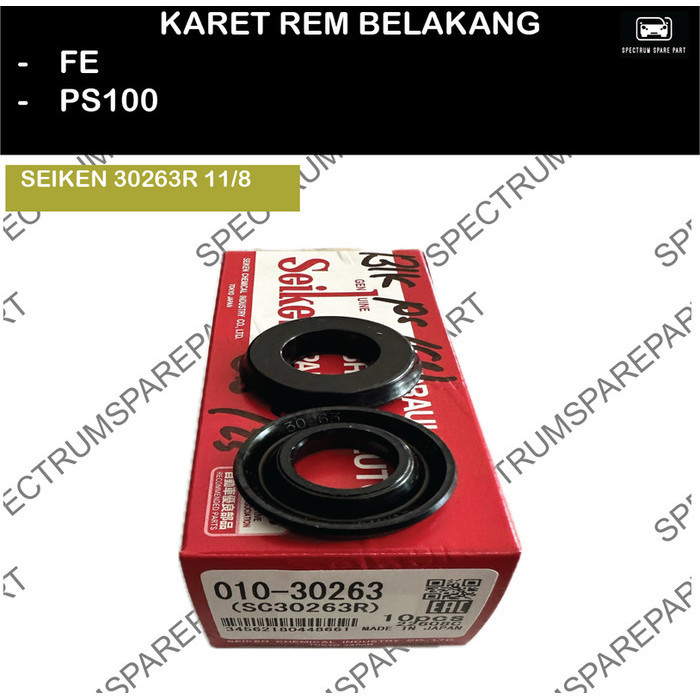 1PC KARET REM BELAKANG FE - PS 100 SEIKEN 30263R 11/8 ORIGINAL