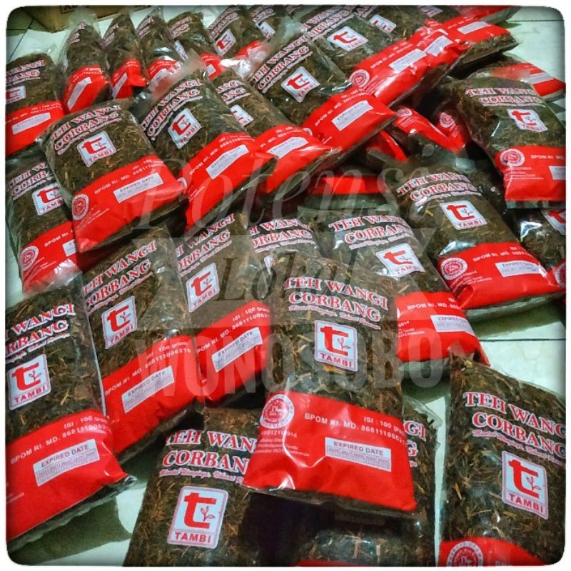 

Teh Corbang Wangi | 100gr | TEH TAMBI WONOSOBO | Teh Tubruk Berkualitas