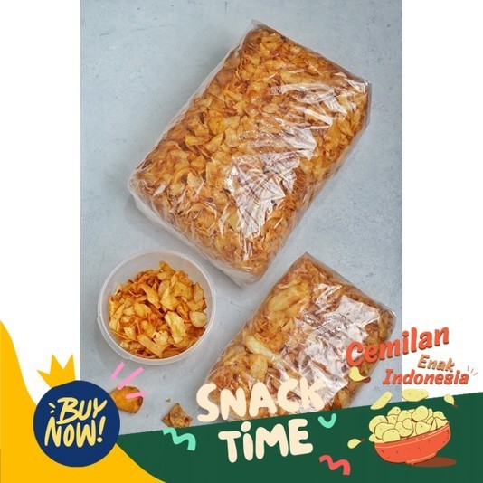 

PROMO SPESIAL KERIPIK SINGKONG MAKASSAR 1KG PEDAS MANIS