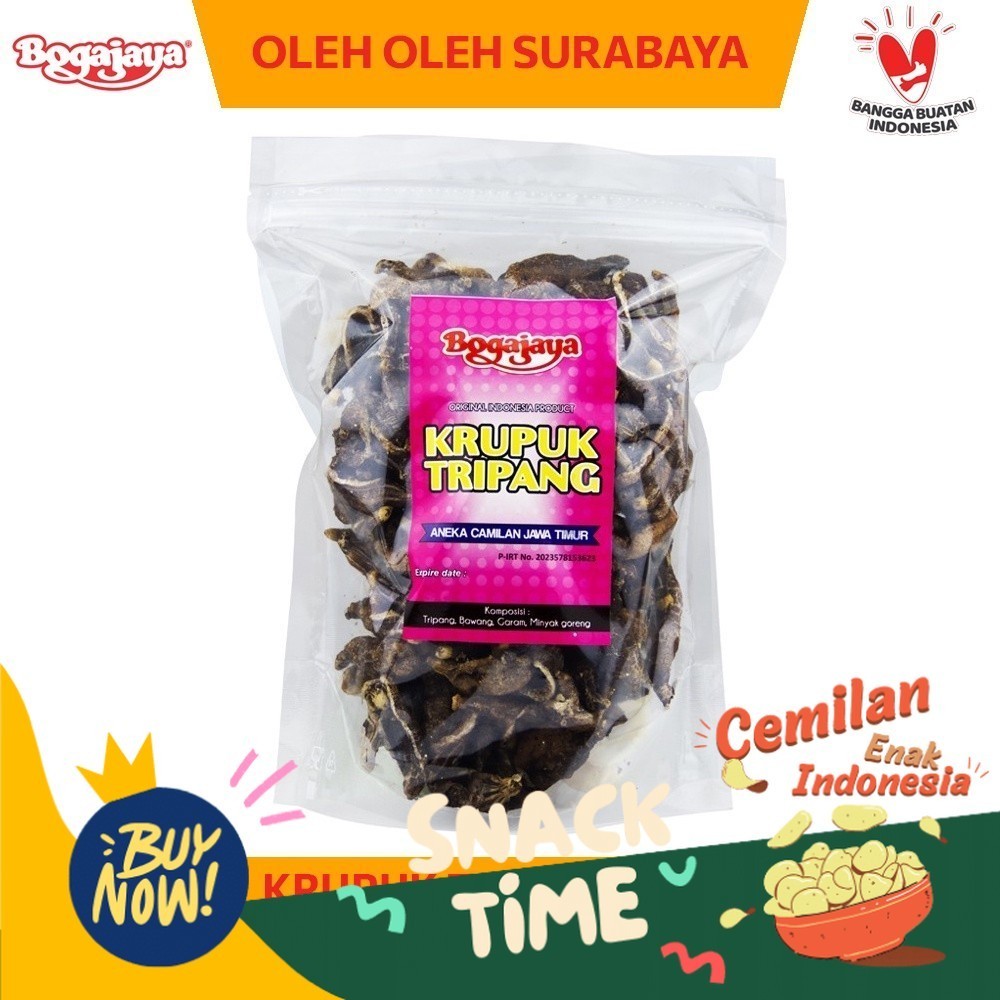 

Special Diskon Krupuk Teripang Bogajaya 200 Gram / Camilan Laut Gurih Sehat & Gurih