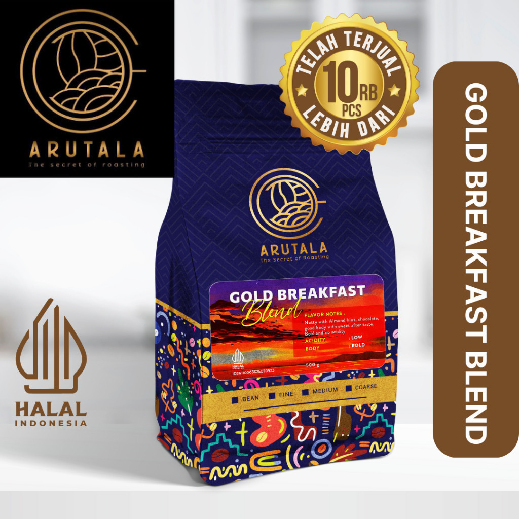 

Kopi Gold Breakfast Blend 500 gram -CB 2