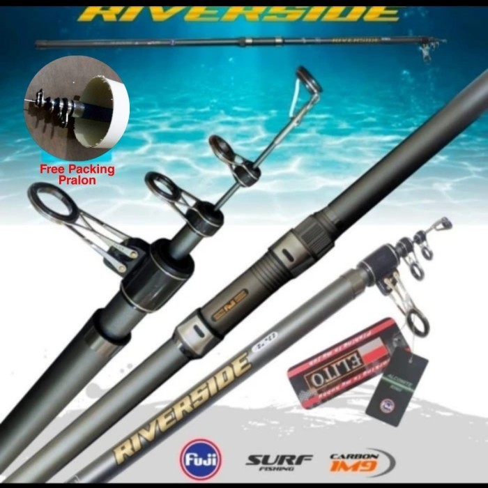 [Best] Joran Antena Surf Elito Riverside cincin Full Fuji - 360