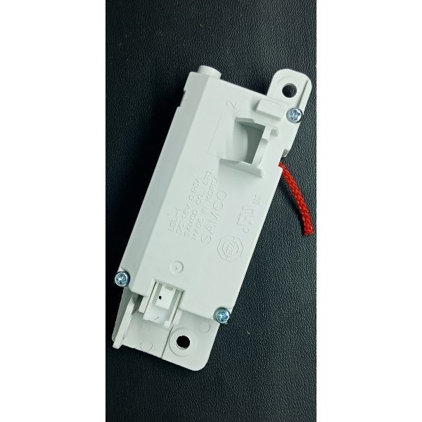 DOOR LOCK PUTIH - SWITCH LOCK - KUNCI PINTU OTOMATIS MESIN CUCI LG TOP LOADING DIRECT DRIVE