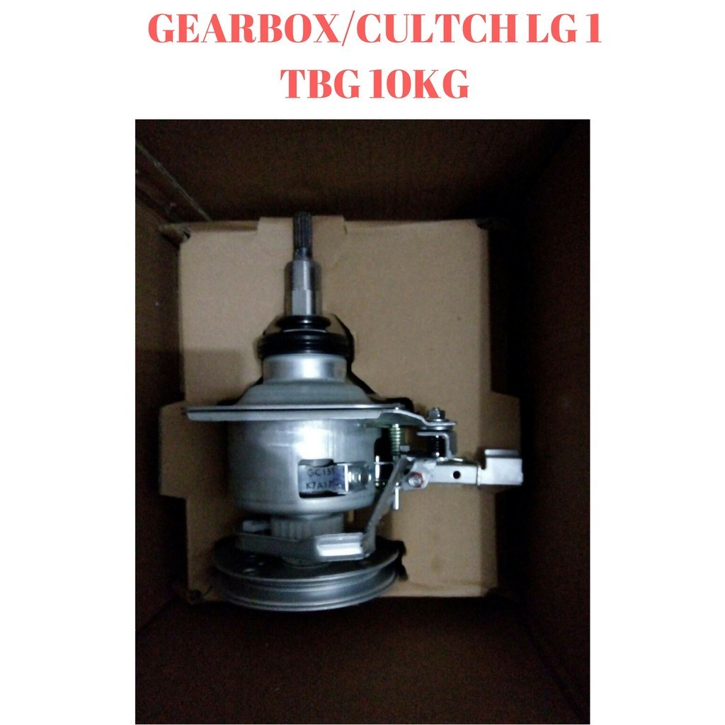 CLUTCH GEARBOX GEAR CASE MESIN CUCI 1 TABUNG LG ORIGINAL 9.5 KG -14 KG