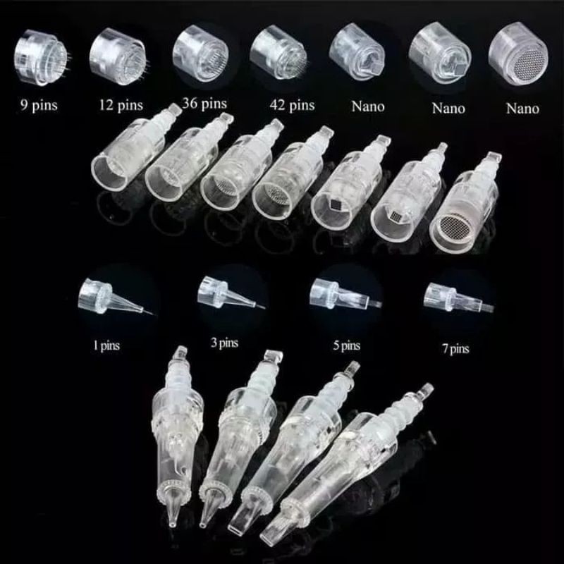 PROMO jarum dr pen A10 needle jarum drpen a10 12pin 36pin nano bb glow bopeng prp