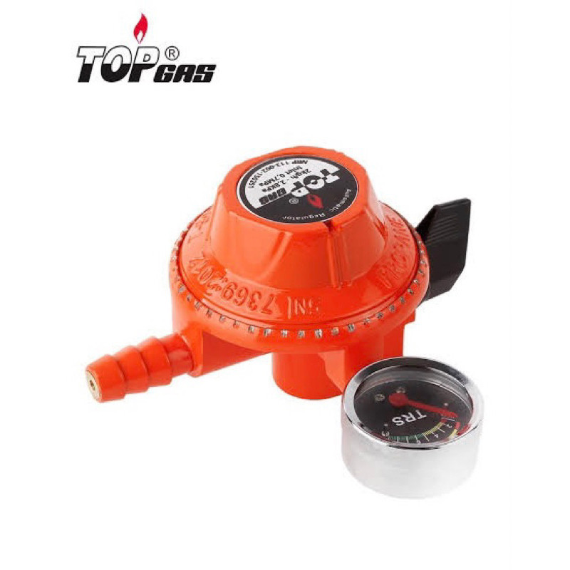 TopGas Regulator Meter Kompor Gas LPG Tekanan Rendah 3kg - 12kg