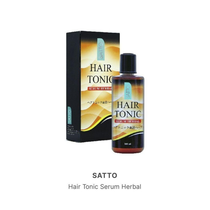 SATTO HAIR TONIC 160ML