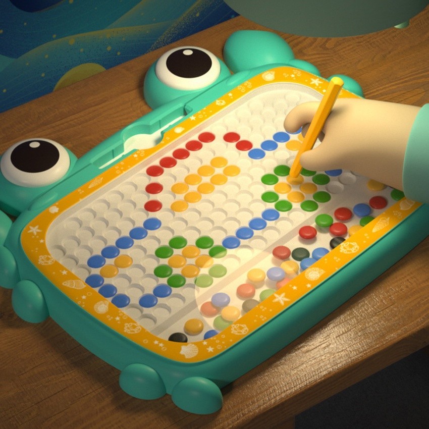 Besar Magnetic Drawing Board Papan Gambar Magnet Manik Mainan Edukasi Untuk Anak Belajar Menulis