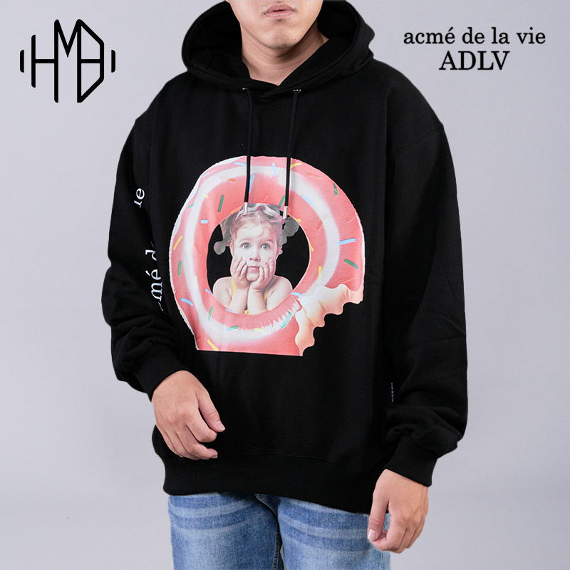 ADLV Acme De La Vie Baby Face Donuts Tube Girl Hoodie acmedelavie