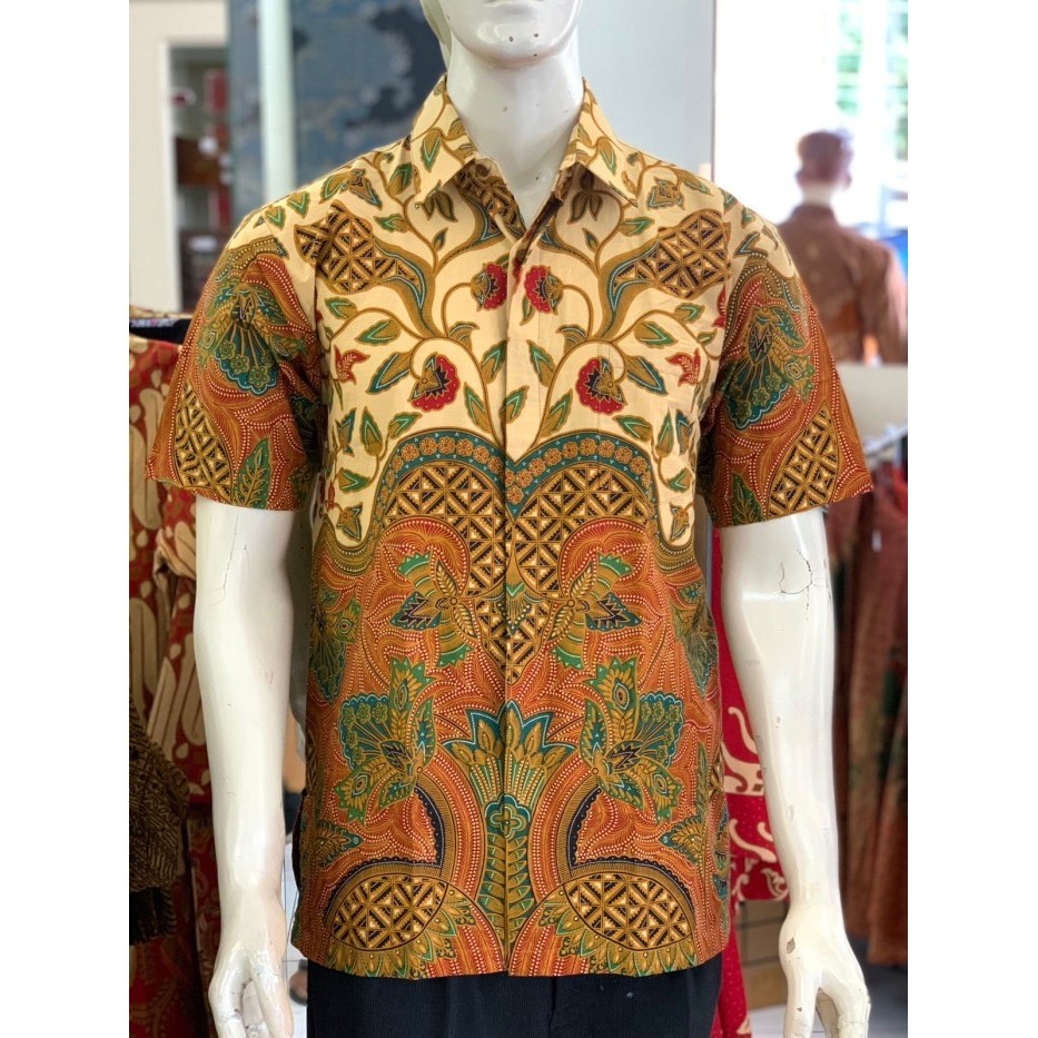 Hem Batik Pria Danar Hadi Casual Resmi - L