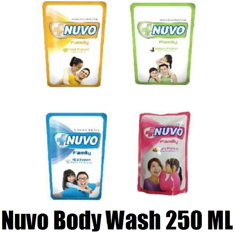 NUVO BODY WASH 250 ML | Nuvo Body Wash Refill 250 ml All Varian | nuvo body wash