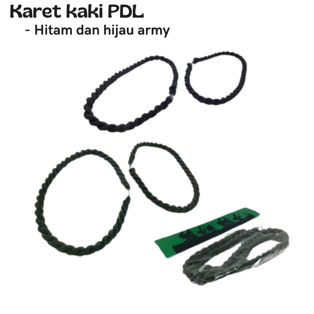 GROSIR KARET KAKI PDL TALI KAOS KAKI PDL KOMANDO GELANG KAKI SECURITY SATPAM TNI POLISI