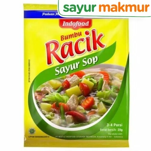 

Indofood Bumbu Racik Sayur Sop 20 gram Sayurmakmur