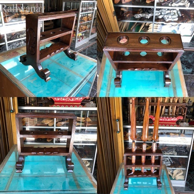 

Jagrak Keris ,Tombak ,Tempat Keris/Tombak antik