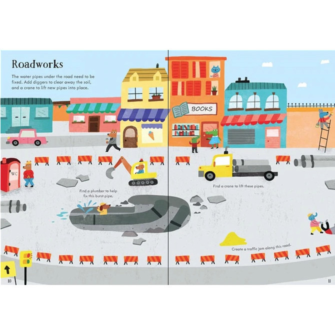 

RB [ABCKIDS] BANYAK JUDUL Usborne Little First Stickers Collection - Buku Stiker Book Anak Kids