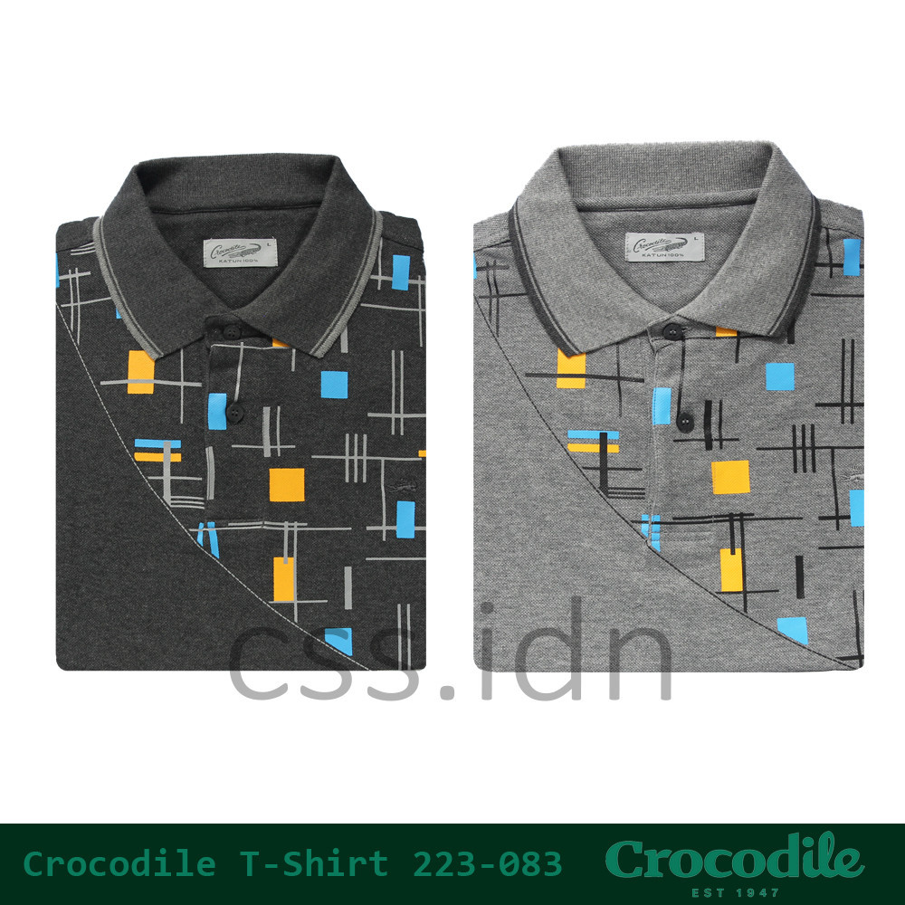 Kaos Kerah Polo Pria Crocodile 223-083