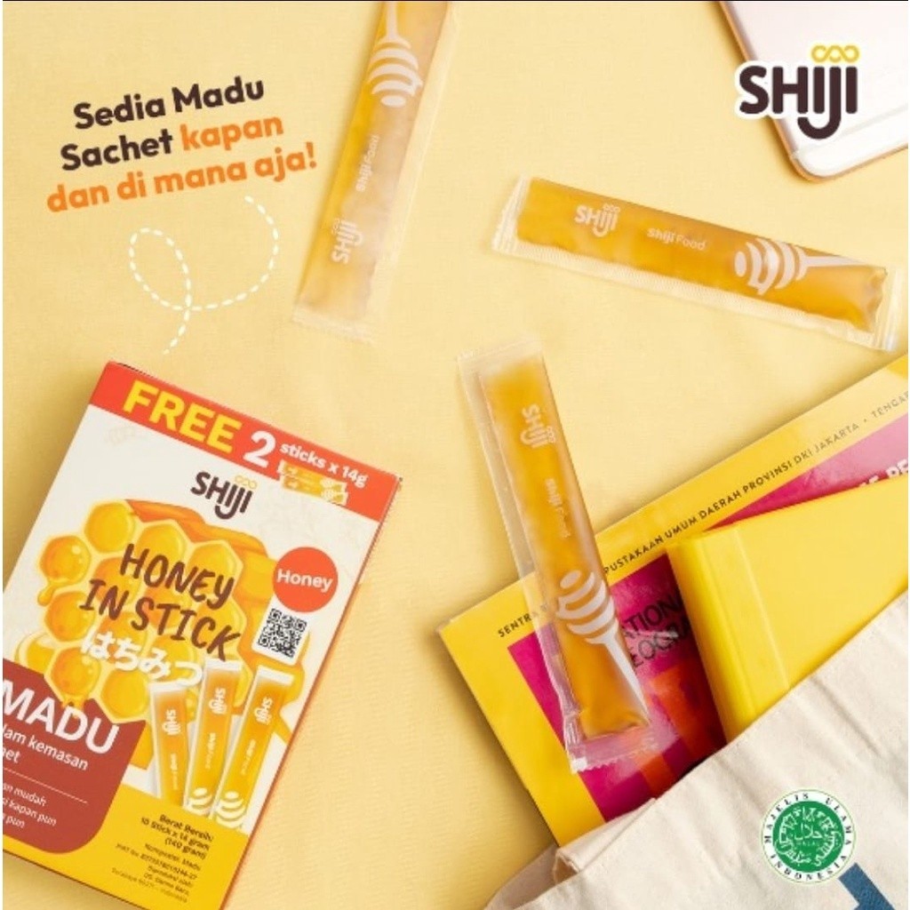 

Madu Murni Shiji 14gr Halal Honey In Stick